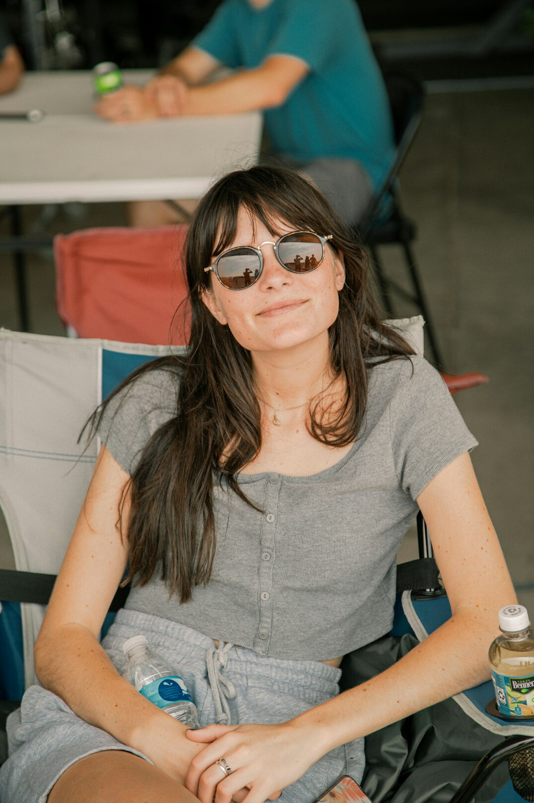 Portrait of a smiling female programming instructor