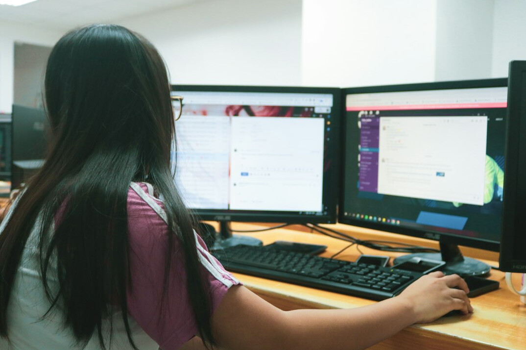 asian student programming
